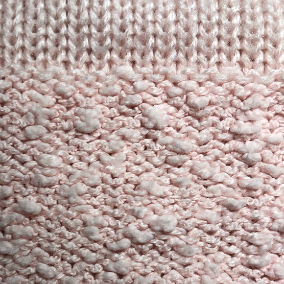 Vintage Pink Knit Lace Collar Sweater - Picture 9 of 17